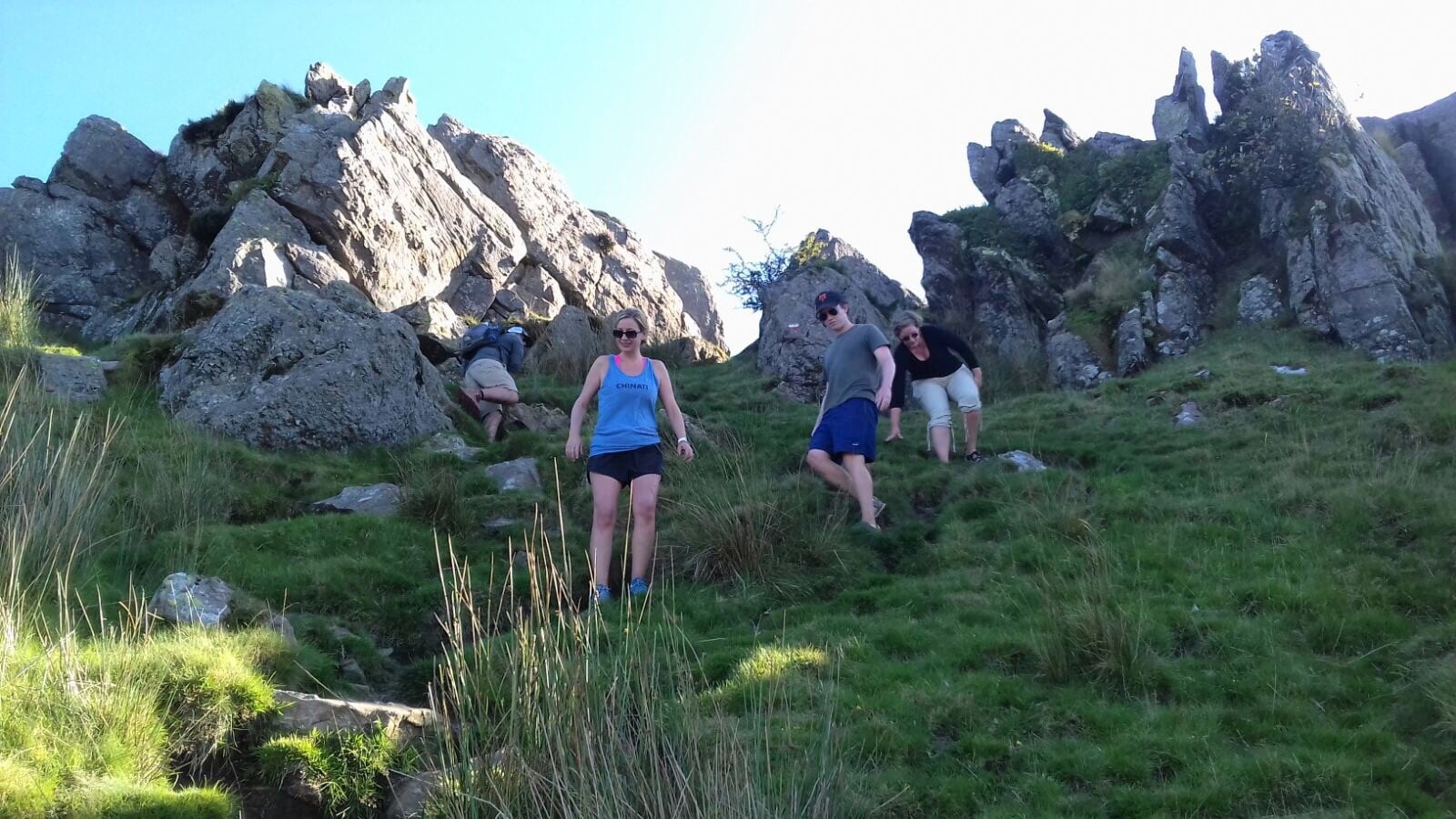 San Sebastian climbing