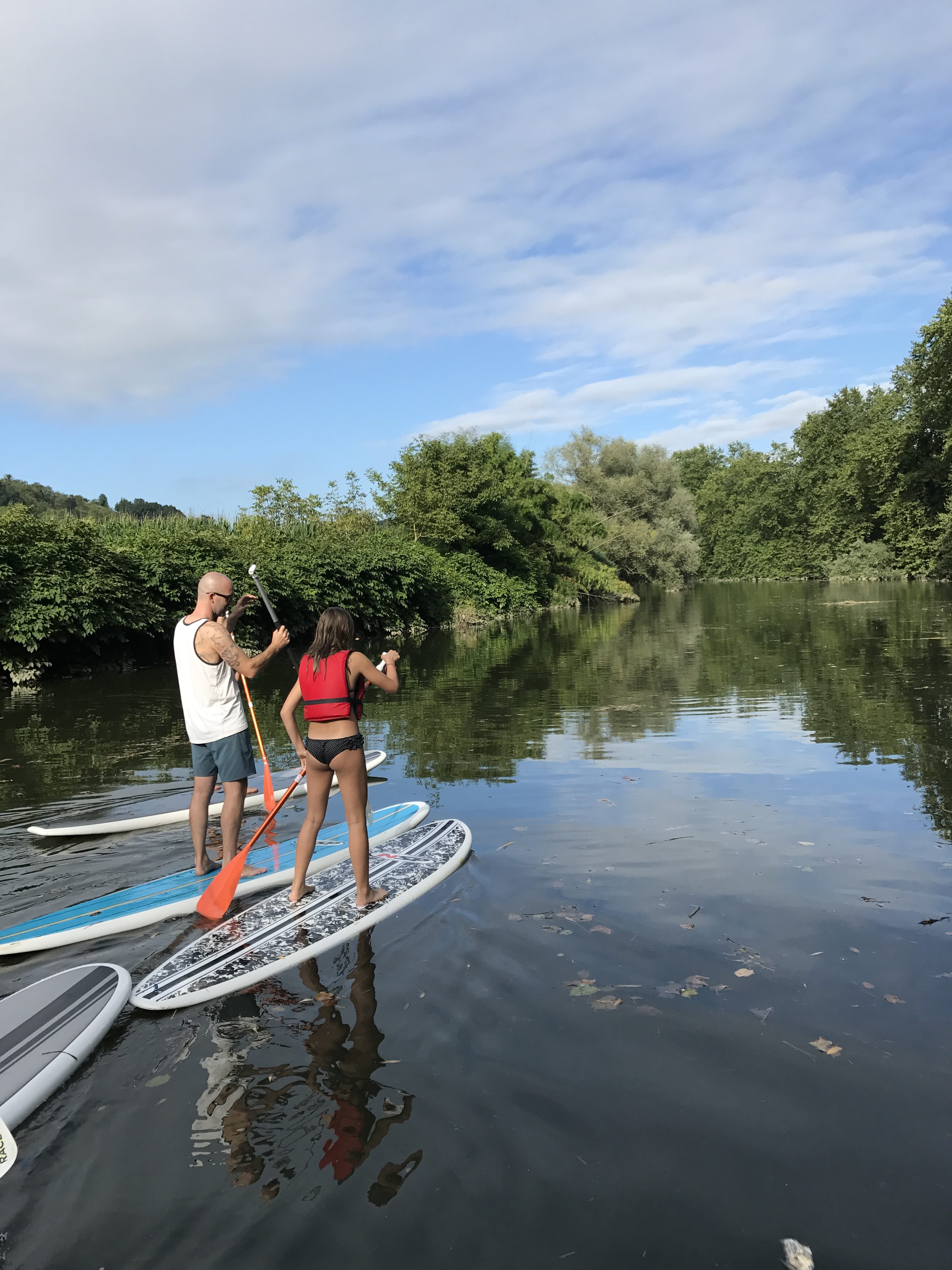 river sup San Sebastian family tour