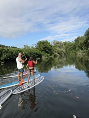 river sup San Sebastian family tour