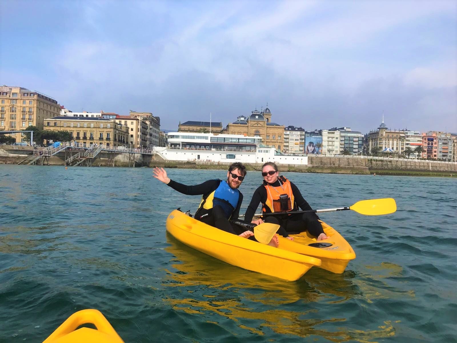 kayak San Sebastian kayak tour