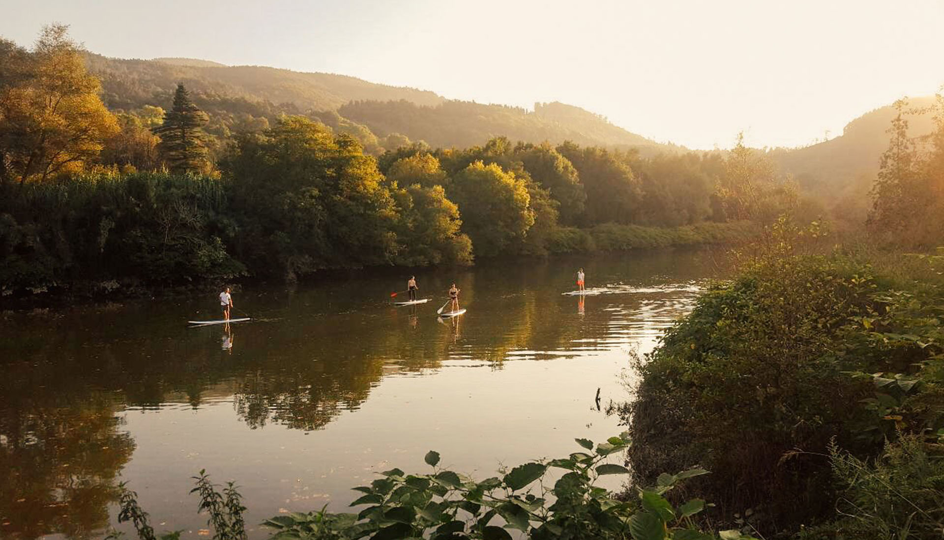 San Sebastian river SUP tour