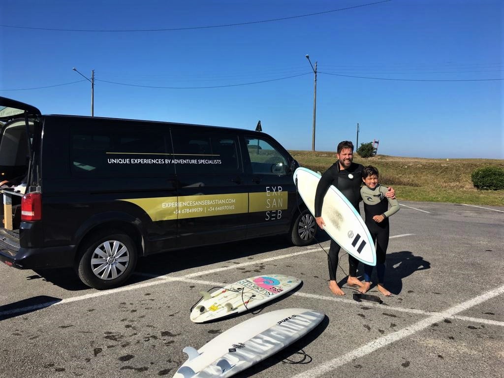Family Surf safari San Sebastian