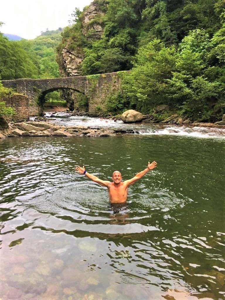 cold water swim